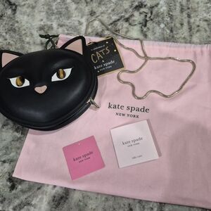 Kate Spade Black Cat Crossbody Bag